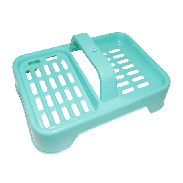 1127 2 in 1 Soap keeping Plastic Case for Bathroom use - 0.39 kgs, India