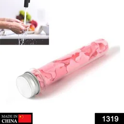 1319 Portable Hand Washing Bath Flower Shape Paper Soap Strips In Test Tube Bottle - 0.035 kgs, China