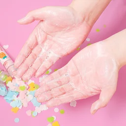 1319 Portable Hand Washing Bath Flower Shape Paper Soap Strips In Test Tube Bottle - 0.035 kgs, China