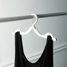1432 Portable & Foldable Multicolor Plastic Hangers (1pc) - 0.05 kgs, India