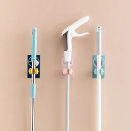 1633 Magic Sticker Series Self Adhesive Mop and Broom Holder - 0.101 kgs, China
