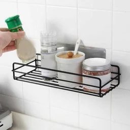 1764 Multipurpose Wall Mount Metal Bathroom Shelf and Rack for Home and Kitchen. - 0.564 kgs, India