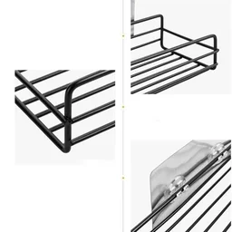1764 Multipurpose Wall Mount Metal Bathroom Shelf and Rack for Home and Kitchen. - 0.564 kgs, India