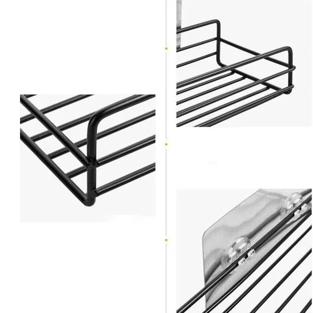 1764 Multipurpose Wall Mount Metal Bathroom Shelf and Rack for Home and Kitchen. - 0.564 kgs, India