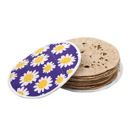 2272 Round Hygienic Roti/Chapati Print Design Cover - 0.03 kgs, India