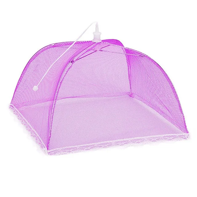2280 Food Covers Mesh Net Kitchen Umbrella Practical Home Using Food Cover (Multicolour) - 0.18 kgs, China