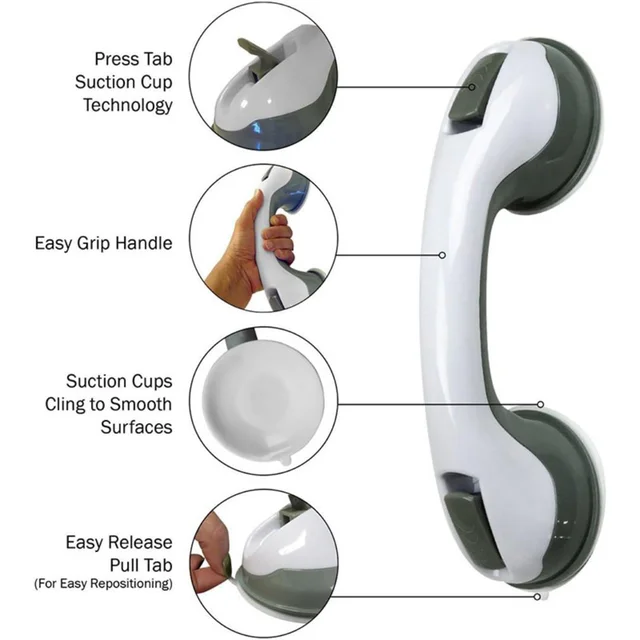 6148 Helping Handle used to give a helpful handle in case of door stuck and lack of opening it and all purposes, and can be used in mostly any kinds of places like offices and household etc. - 0.496 kgs, China