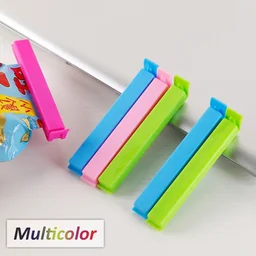 7028 Multipurpose Food Snack Plastic Bag Clip Sealer (Multicolor) -18pc - 0.092 kgs, India