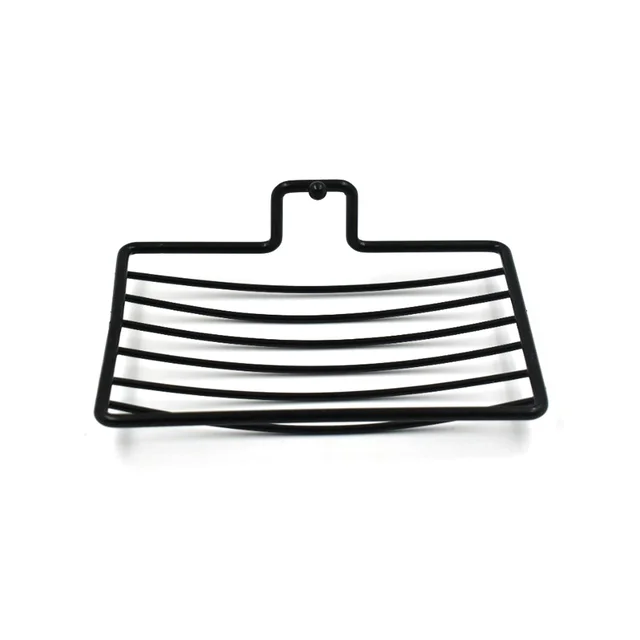 9016 Wall Mount 2 Pc Soap Rack used in all kinds of places household and bathroom purposes for holding soaps. - India, 0.2 kgs
