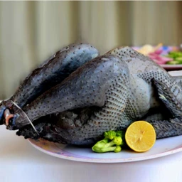 Kadaknath Meat - Approx ( 1 kg to 2kg ), Black
