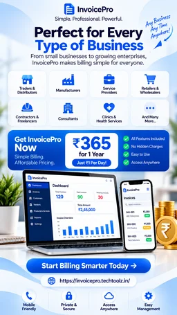 InvoicePro – GST Billing & Invoice Management Software