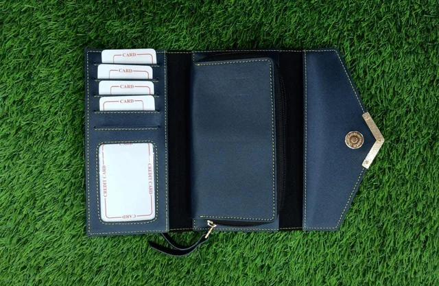 Ladies Clutch - Blue - Regular Price