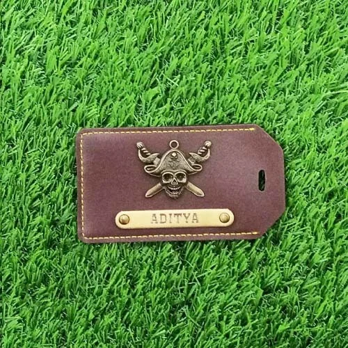 Luggage Tag - Dark Brown - Regular Price