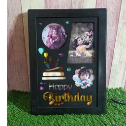 Happy Birthday LED Backlit Frame 801 - 8x12" Inch - Regular Price