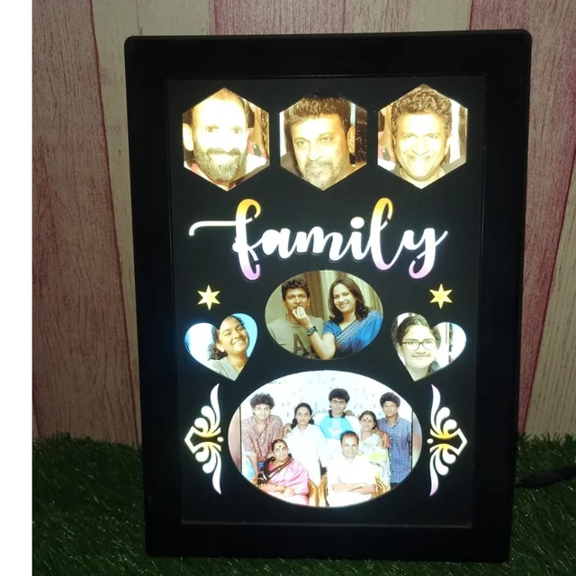 Family LED Backlit Frame 803 - 8x12" Inch - Regular Price