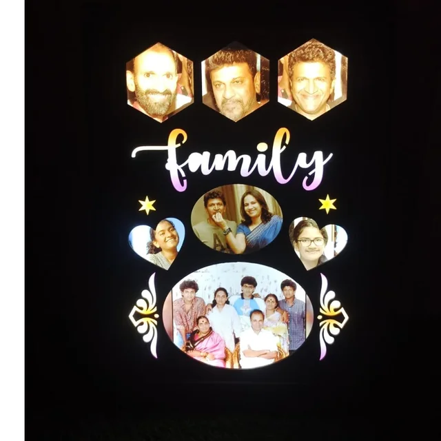 Family LED Backlit Frame 803 - 8x12" Inch - Regular Price