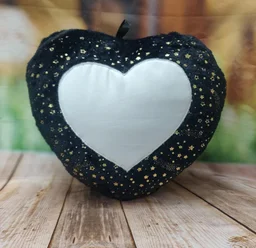 Foil Pillow - Heart Shape - Green - Regular Price