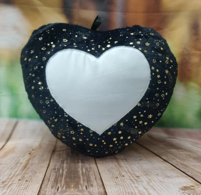 Foil Pillow - Heart Shape - Green - Regular Price