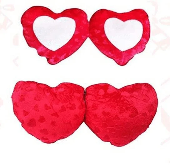 Couple Pillow - Red Heart Shape - Regular Price