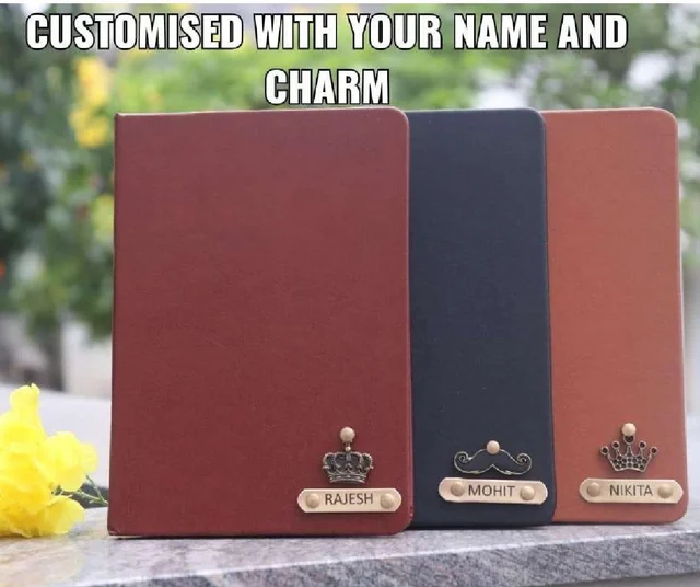 Faux Leather Diary - Tan Brown - Regular Price