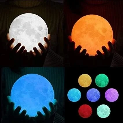 18cms RGB Light Moon Lamp - Regular Price