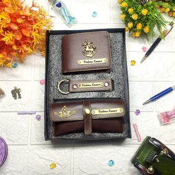 Gents 3 pc Wallet Combo - Dark Brown - Regular Price