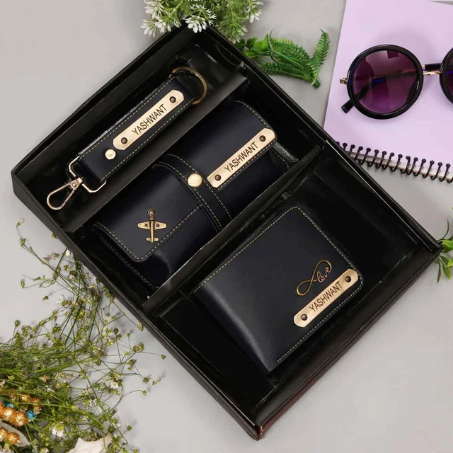Gents 3 pc Wallet Combo - Blue - Regular Price