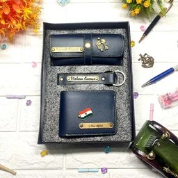 Gents 3 pc Wallet Combo - Blue - Regular Price
