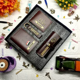 Gents 4 pc Wallet Combo - Dark Brown - Regular Price