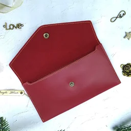 Ladies Minimal Wallet - Red - Regular Price