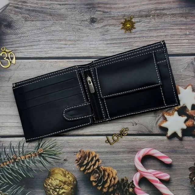 Multi Layer Coin Pouch - Black - Regular Price