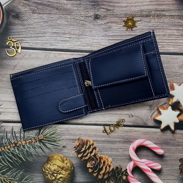 Multi Layer Coin Pouch - Blue - Regular Price