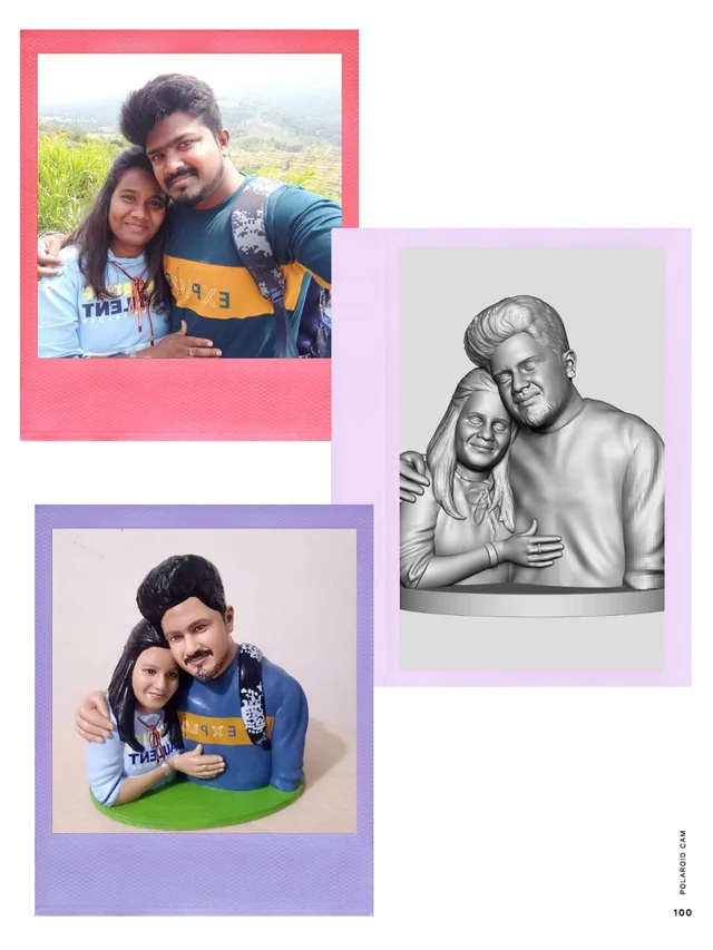 Half Body 12" Inch - Couple Miniature - Regular Price