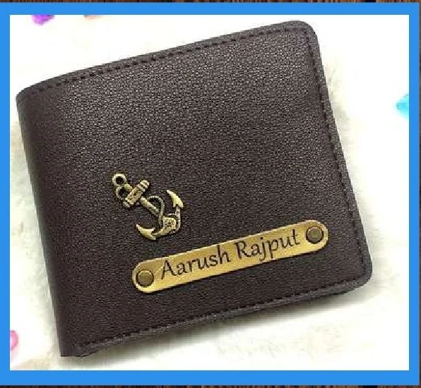 Imported Leather Coin Pouch Wallet - Dark Brown - Regular Price