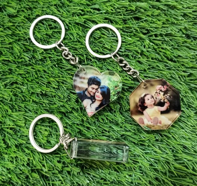 Acrylic Keychain (10mm thickness) - Square Shape - Regular Price