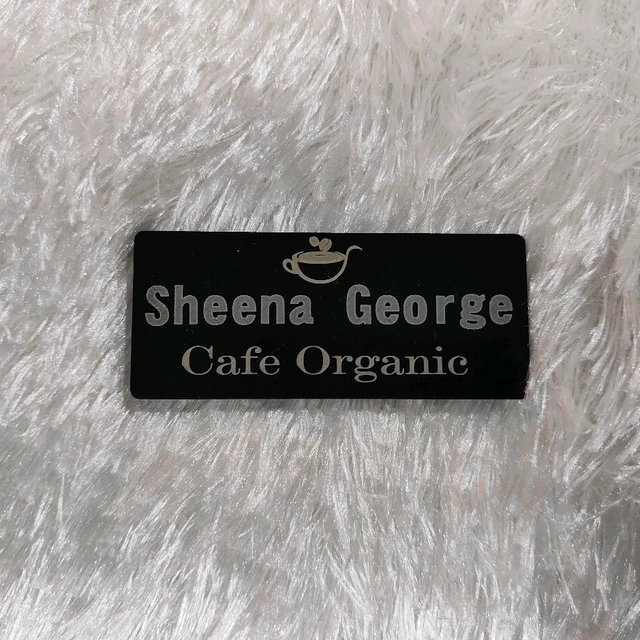 Acrylic Name Badge - Design 005 - Regular Price