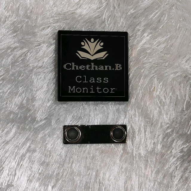 Acrylic Name Badge - Design 007 - Regular Price