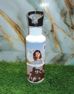 750ml Wide Mouth Sipper Bottle- Photo Printed