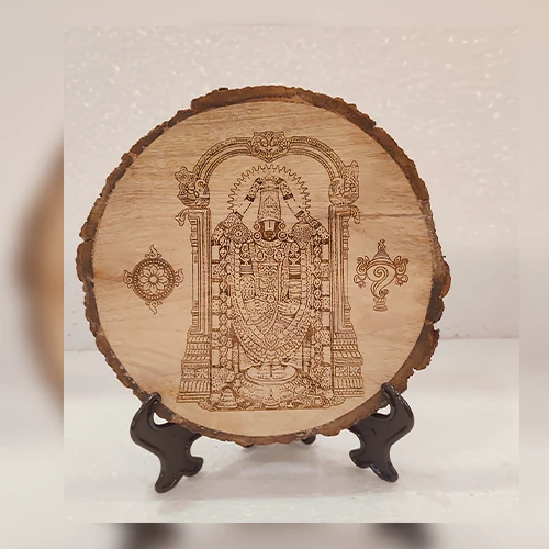 8x8" Inch - Natural Round Wood - Regular Price