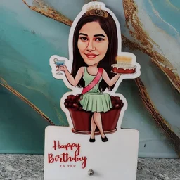 ACC08 - Birthday Girl - Caricature Cartoon Frame - Regular Price