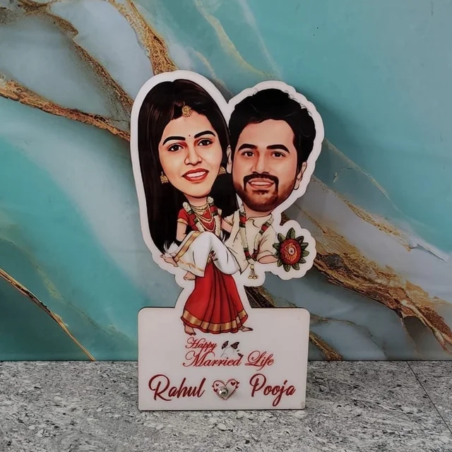 ACC13 - Fun Couple - Caricature Cartoon Frame - Regular Price