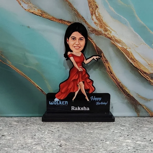ACC24 - Dancing Women - Caricature Cartoon Cutout Frame - Regular Price
