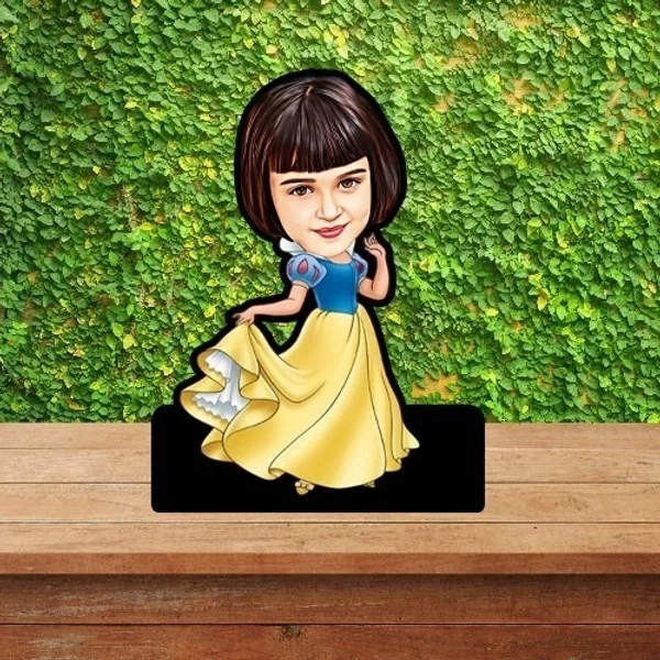 ACC34 - Cinderella- Kids - Caricature Cartoon Cutout Frame - Regular Price