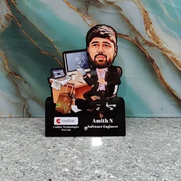 ACC44 - Business Man - Caricature Cartoon Frame - Regular Price