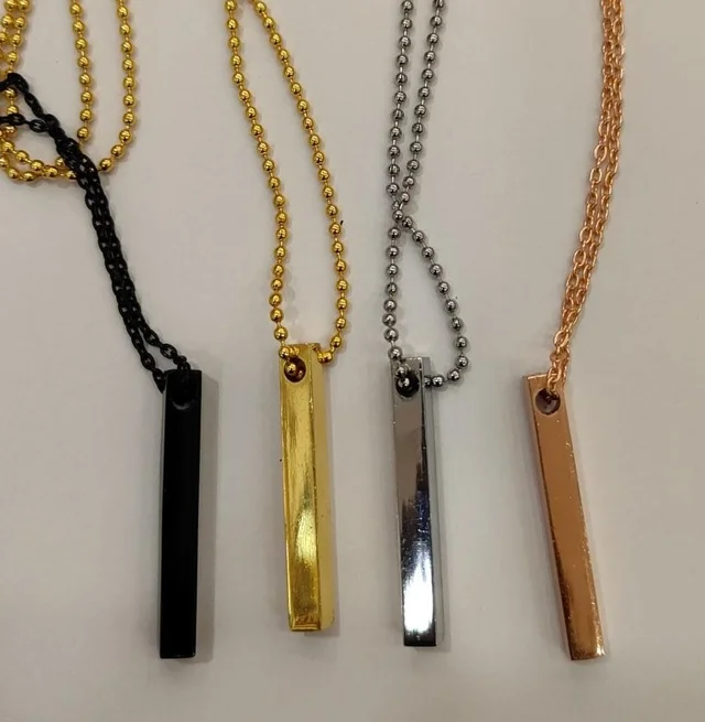Bar Pendant - Black - Regular Price