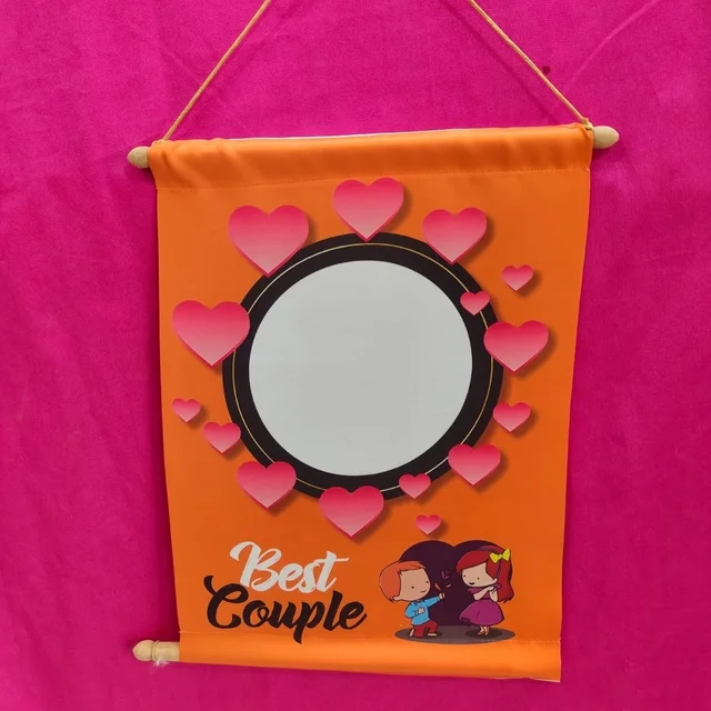 Best Couple - Satin Scrolls