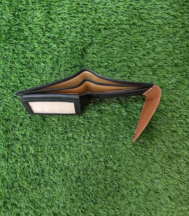 Flap Wallet - Black & Tan - Regular Price