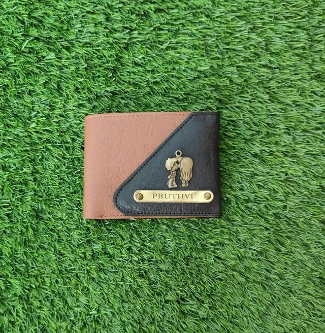 Flap Wallet - Tan & Black - Regular Price