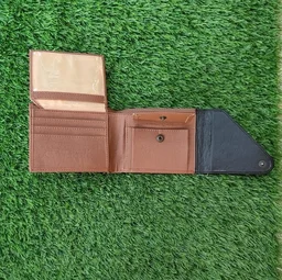 Flap Wallet - Tan & Black - Regular Price