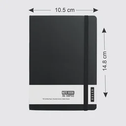 Lined Journal Notebook Diary - White Color - Regular Price